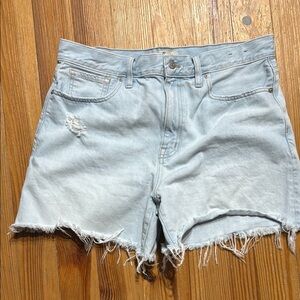Light Blue Denim Women's Shorts